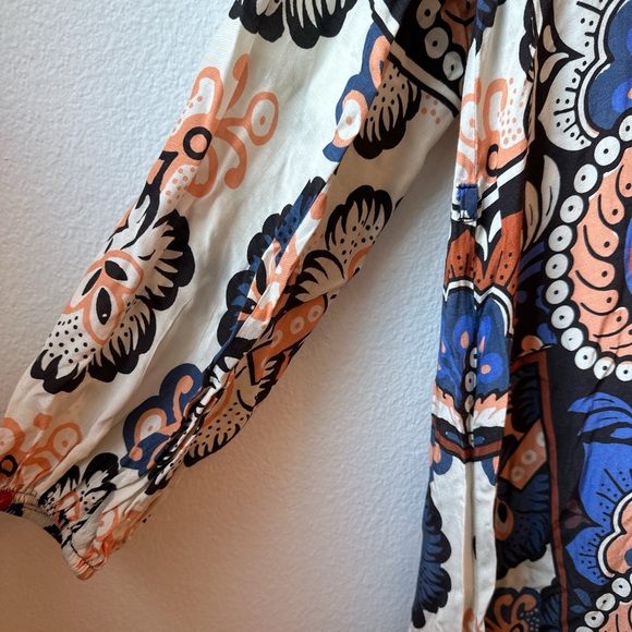 Long dress made in Turquia . Long, flowy, multi-coloured boho maxi dress - Picture 9 of 10